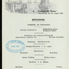 DINNER [held by] NORDDEUTSCHER LLOYD BREMEN [at] SS FRIEDRICH DER GROSSE (SS;)