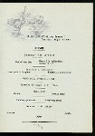 DINNER [held by] NORDDEUTSCHER LLOYD BREMEN [at] SS FRIEDRICH DER GROSSE (SS;)