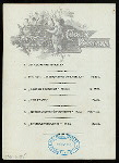 DINNER [held by] NORDDEUTSCHER LLOYD BREMEN [at] SS FRIEDRICH DER GROSSE (SS;)