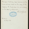 LUNCHEON [held by] INTERNATIONAL HOTEL [at] "NIAGARA FALLS, NY" (HOTEL)