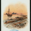 LUNCH [held by] NORDDEUTSCHERRR LLOYD BREMEN [at] "SS ""FRIEDRICH DER GROSSE""" (SS;)