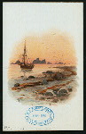 LUNCH [held by] NORDDEUTSCHERRR LLOYD BREMEN [at] "SS ""FRIEDRICH DER GROSSE""" (SS;)