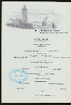 MITTAGESSEN [held by] NORDDEUTSCHER LLOYD BREMEN [at] "SS ""FRIEDRICH DER GROSSE""" (SS;)