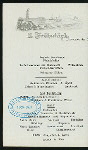 FRUHSTUCK/LUNCH [held by] NORDDEUTSCHER LLOYD BREMEN [at] "SS ""FRIEDRICH DER GROSSE""" (SS;)