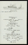 FRUHSTUCK/LUNCH [held by] NORDDEUTSCHER LLOYD BREMEN [at] "SS ""FRIEDRICH DER GROSSE""" (SS;)