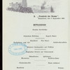 DINNER [held by] NORDDEUTSCHER LLOYD BREMEN [at] "SS ""FRIEDRICH DER GROSSE""" (SS;)