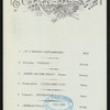 DINNER [held by] NORDDEUTSCHER LLOYD BREMEN [at] "SS ""FRIEDRICH DER GROSSE""" (SS;)