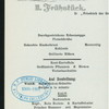 FRUHSTUCK/LUNCH [held by] NORDDEUTSCHER LLOYD BREMEN [at] "SS ""FRIEDRICH DER GROSSE""" (SS;)