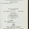 FRUHSTUCK/LUNCH [held by] NORDDEUTSCHER LLOYD BREMEN [at] "SS ""FRIEDRICH DER GROSSE""" (SS;)