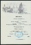 MITTAGESSEN [held by] NORDDEUTSCHER LLOYD BREMEN [at] "SS ""FRIEDRICH DER GROSSE""" (SS;)