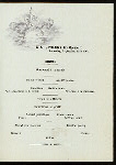 MITTAGESSEN [held by] NORDDEUTSCHER LLOYD BREMEN [at] "SS ""FRIEDRICH DER GROSSE""" (SS;)