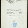 MITTAGESEN [held by] NORDDEUTSCHER LLOYD BREMEN [at] "SCHNELLPOSTDAMPFER ""KRONPRINZ WILHELM""" (SS;)