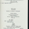 LUNCH [held by] NORDDEUTSCHERRR LLOYD BREMEN [at] "SS ""FRIEDRICH DER GROSSE""" (SS;)