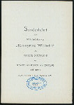 MITTAGESSEN [held by] NORDDEUTSCHER LLOYD BREMEN [at] "SCHNELLPOSTDAMPFER ""KRONPRINZ WILHELM""" (SS;)