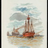 LUNCH [held by] NORDDEUTSCHER LLOYD BREMEN [at] "EN ROUTE ""FRIEDRICH DER GROSSE""" (SS)