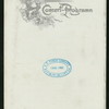 DINNER [held by] NORDDEUTSCHER LLOYD BREMEN [at] "EN ROUTE ""FRIEDRICH DER GROSSE """ (SS)