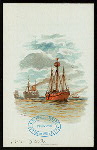 LUNCH [held by] NORDDEUTSCHER LLOYD BREMEN [at] "EN ROUTE 'FRIEDRICH DER GROSSE""" (SS)