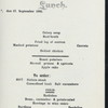 LUNCH [held by] NORDDEUTSCHER LLOYD BREMEN [at] SS FRIEDRICH DER GROSSE (SS;)