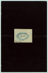 DAILY MENU [held by] GIBSON HOUSE [at] "[CINCINNATI,OH?]" (HOTEL;)