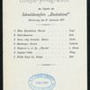 DINNER [held by] HAMBURG AMERIKA LINIE [at] SS DEUTSCHLAND (SS;)