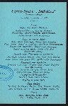BREAKFAST [held by] HAMBURG AMERIKA LINIE [at] SS DEUTSCHLAND (SS;)