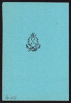 BREAKFAST [held by] HAMBURG AMERIKA LINIE [at] SS DEUTSCHLAND (SS;)