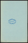 MENU OF THE SUPPER [held by] MANSION HOUSE [at] "GREENFIELD, MA" (HOTEL;)