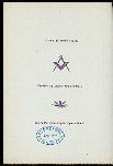 CONSECRATION CEREMONY [held by] LONDON WELSH LODGE [at] "FREEMASONS' HALL, LONDON, ENGLAND" (OTHER (HALL);)