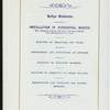 CONSECRATION CEREMONY [held by] LONDON WELSH LODGE [at] "FREEMASONS' HALL, LONDON, ENGLAND" (OTHER (HALL);)