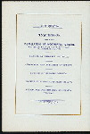 CONSECRATION CEREMONY [held by] LONDON WELSH LODGE [at] "FREEMASONS' HALL, LONDON, ENGLAND" (OTHER (HALL);)