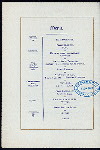 CONSECRATION CEREMONY [held by] LONDON WELSH LODGE [at] "FREEMASONS' HALL, LONDON, ENGLAND" (OTHER (HALL);)