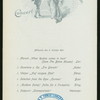 DINNER [held by] NORDDEUTSCHER LLOYD BREMEN [at] "DAMPFER ""KRONPRINZ WILHLEM""" (SS;)