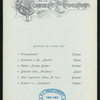 DINNER [held by] NORDDEUTSCHER LLOYD BREMEN [at] "DAMPFER ""KRONPRINZ WILHLEM""" (SS;)