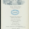 DINNER [held by] NORDDEUTSCHER LLOYD BREMEN [at] "DAMPFER ""KRONPRINZ WILHLEM""" (SS;)
