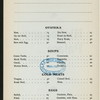 MENU [held by] MAHOGANY PALACE [at] "PROVIDENCE, RI" (REST;)