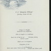 DINNER [held by] NORDDEUTSCHER LLOYD BREMEN [at] "DAMPFER ""KRONPRINZ WILHLEM""" (SS;)