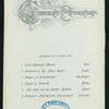 DINNER [held by] NORDDEUTSCHER LLOYD BREMEN [at] "DAMPFER ""KRONPRINZ WILHLEM""" (SS;)