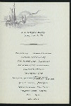 DINNER [held by] NORDDEUTSCHER LLOYD BREMEN [at] "DAMPFER ""KRONPRINZ WILHLEM""" (SS;)