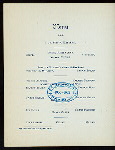 SECOND ANNUAL BANQUET TO COMMEMORATE THE ANNIVERSARY OF THE BATTLE OF KING'S MOUNTAIN [held by] TENNESSEE SOCIETY SONS OF THE AMERICAN REVOLUTION [at] "UNIVERSITY CLUB, NASHVILLE, TN" (OTHER (CLUB);)