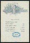 DINNER [held by] NORDDEUTSCHER LLOYD BREMEN [at] "DAMPFER ""KRONPRINZ WILHLEM""" (SS;)