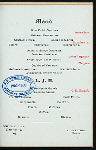 ANNUAL DINNER [held by] SCHNORER CLUB OF MORRISANIA [at] "SCHNORER CLUB, BRONX, NY" (OTHER (CLUB);)