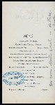 ANNUAL BANQUET [held by] NEW YORK STATE MEDICAL ASSOCIATION [at] "MURRAY HILL HOTEL, NEW YORK, NY" (HOTEL;)