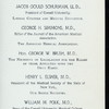 ANNUAL BANQUET [held by] NEW YORK STATE MEDICAL ASSOCIATION [at] "MURRAY HILL HOTEL, NEW YORK, NY" (HOTEL;)