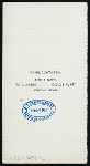 ANNUAL BANQUET [held by] NEW YORK STATE MEDICAL ASSOCIATION [at] "MURRAY HILL HOTEL, NEW YORK, NY" (HOTEL;)