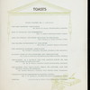BANQUET TO MEMBERS OF THE OHIO BANKERS ASSOCIATION [held by] CLEVELAND BANKS AND BANKERS [at] "HOLLENDEN HOTEL, [CLEVELAND, OH]" (HOTEL;)