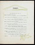 BANQUET TO MEMBERS OF THE OHIO BANKERS ASSOCIATION [held by] CLEVELAND BANKS AND BANKERS [at] "HOLLENDEN HOTEL, [CLEVELAND, OH]" (HOTEL;)