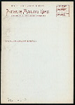 LUNCHEON [held by] RED STAR LINE - ANTWERPEN - NY [at] EN ROUTE S.S. ZEELAND (SS)