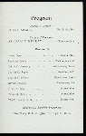 DINNER [held by] NEW ENGLAND SHORTHAND REPORTERS' ASSOCIATION [at] "AMERICAN HOUSE,BOSTON,MASS." (HOTEL)