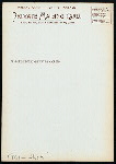 BREAKFAST [held by] RED STAR LINE -ANTWERPEN - NY [at] EN ROUTE S.S.ZEELAND (SS)
