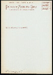 BREAKFAST [held by] RED STAR LINE - ANTWERPEN NY [at] EN ROUTE S.S. ZEELAND (SS)